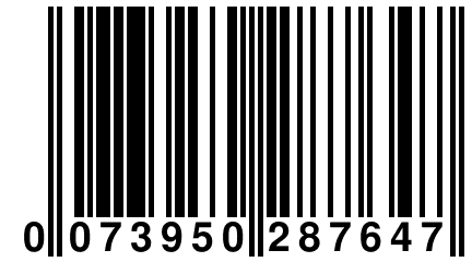 0 073950 287647