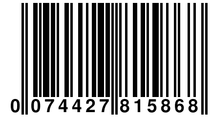 0 074427 815868