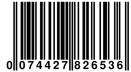 0 074427 826536