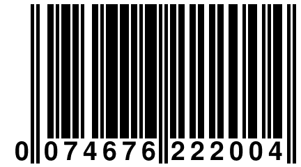 0 074676 222004