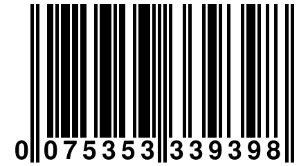 0 075353 339398