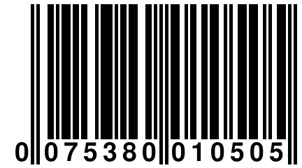 0 075380 010505