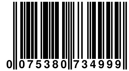 0 075380 734999