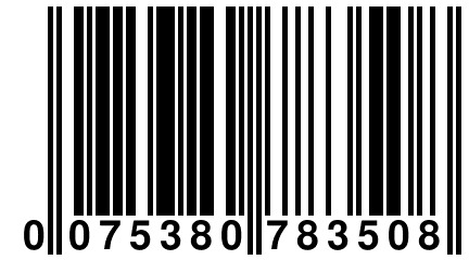 0 075380 783508