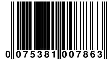 0 075381 007863