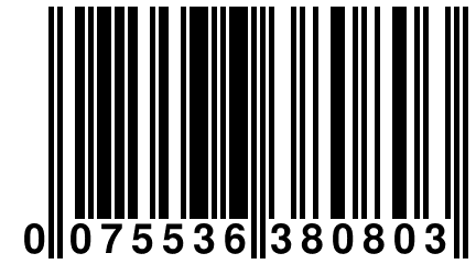 0 075536 380803