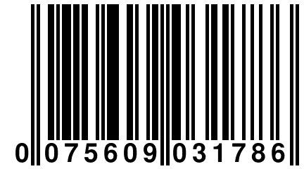 0 075609 031786