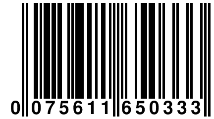 0 075611 650333