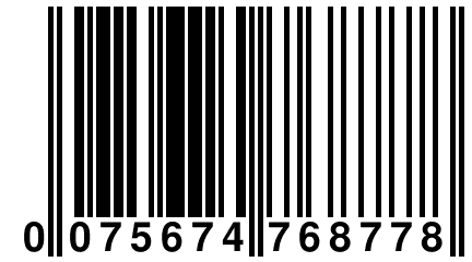 0 075674 768778