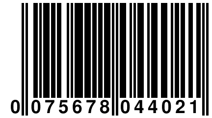 0 075678 044021