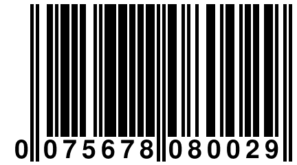 0 075678 080029