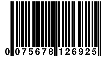 0 075678 126925