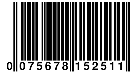 0 075678 152511