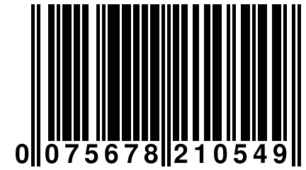 0 075678 210549