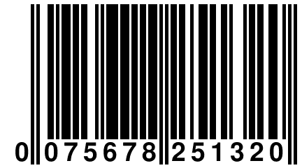 0 075678 251320