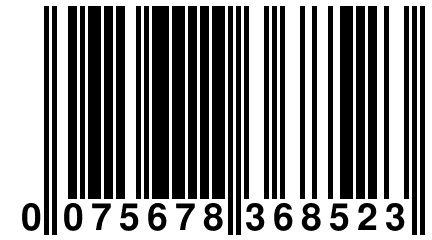 0 075678 368523