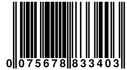 0 075678 833403