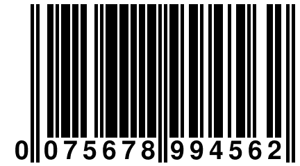 0 075678 994562