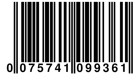 0 075741 099361