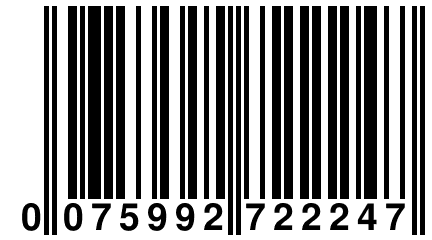 0 075992 722247