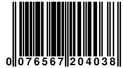 0 076567 204038