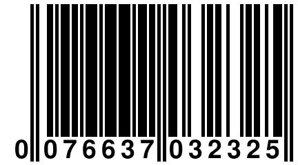 0 076637 032325