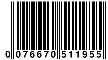 0 076670 511955