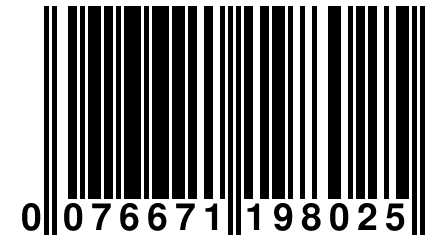 0 076671 198025