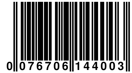 0 076706 144003