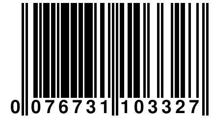 0 076731 103327