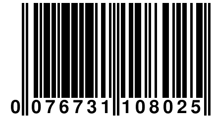 0 076731 108025