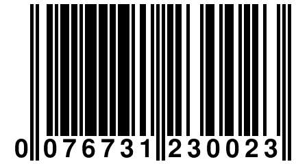 0 076731 230023