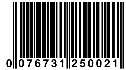 0 076731 250021