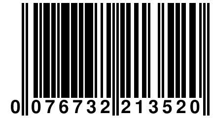 0 076732 213520