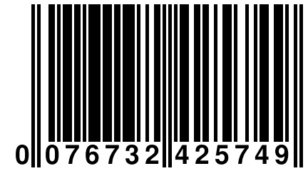 0 076732 425749