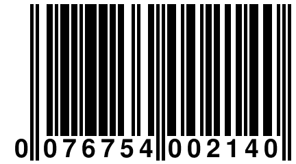 0 076754 002140