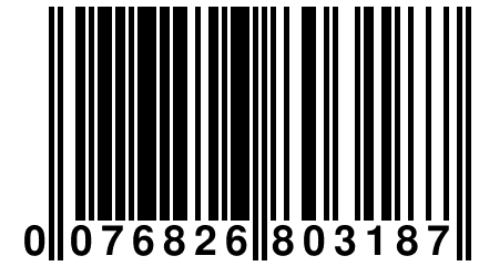 0 076826 803187