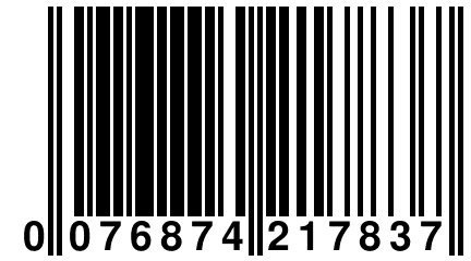 0 076874 217837