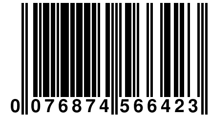 0 076874 566423