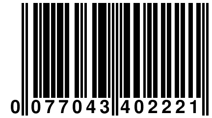 0 077043 402221