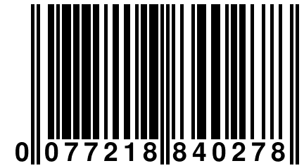 0 077218 840278