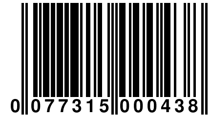 0 077315 000438