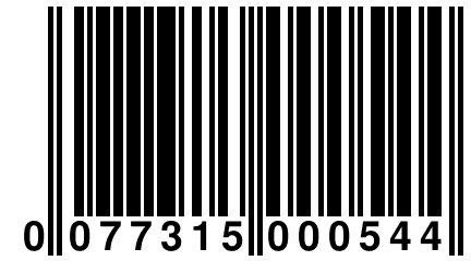 0 077315 000544