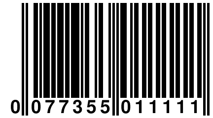 0 077355 011111