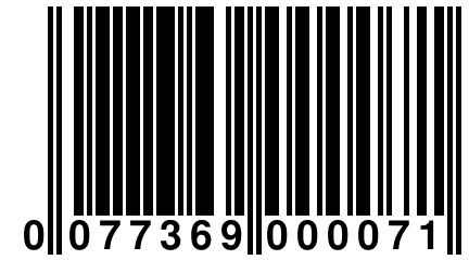 0 077369 000071