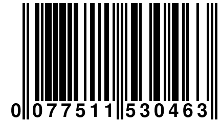 0 077511 530463