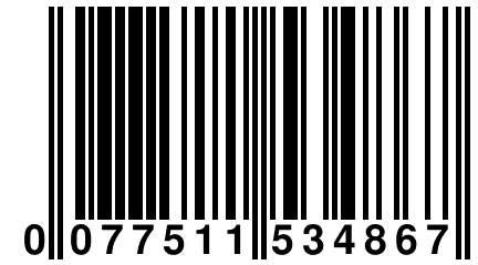 0 077511 534867