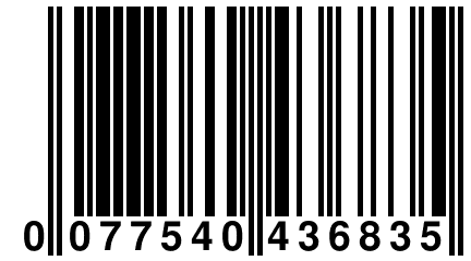 0 077540 436835