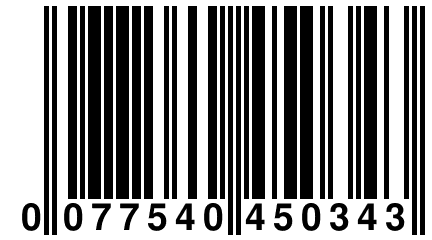 0 077540 450343