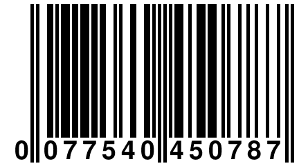 0 077540 450787